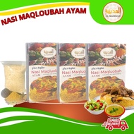 Almadinah Rempah Nasi Arab Nasi Maqloubah Ayam Kamping | Maqloubah chicken Lamb Basmati Rice 500