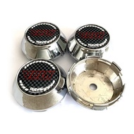 4pcs 60/64/65/68/69mm Car Wheel Center Caps Red Logo Fit for Rays Volk Racing Whwwl CE28n TE37 ZE40 