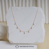 Fashion S925 Necklace Silver 925 Crystal Zirconia Fashion Necklace