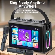 Portable Touchscreen Karaoke Singing Machine Home Use KTV Integrated Device Sansui 2025 New Model In