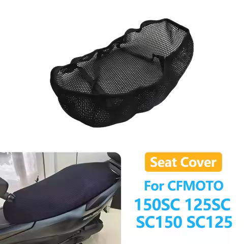 For CFMOTO 150SC 125SC SC150 SC125 Motorcycle Accessories Mesh Breathable Seat Cushion Saddle Non-Sl