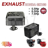 HONDA GX160 EXHAUST - gasoline engine | Exhaust / Exjos 5.5hp/6.5hp/7.0hp/7.5hp
