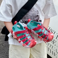 KN childrens sandals boys creek shoes summer breathable mesh sports girls soft-soled beach shoes