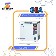 [✅Promo] Chest Freezer Gea Ab-208R Freezer Box 200 Liter