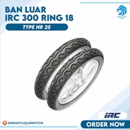 IRC 300 OUTER TIRE Ring 18 NR25 TUBETYPE (NOT TUBELESS)