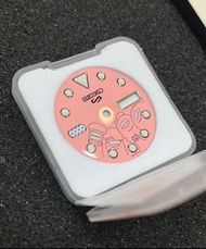 可遇不可求 Seiko dial 手錶配件 seiko5 精工錶面 millions monster pink 粉紅色 SRPL69 SRPL69K