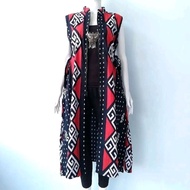New OUTER MOTIF BATIK MODIS ETNICA OUTWEAR HN COCOK ACARA RESMI DAN KASUAL