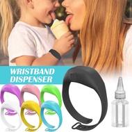 Wristband Hand Dispenser Hand Sanitizer Alcohol Liquid Soap Dispenser Bracelet with FREE BOTTLE