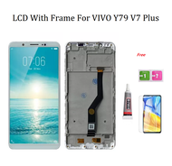 LCD with Frame For BBK Vivo Y79 V7 Plus V7+ LCD With Frame Display Touch Screen Digitizer Assembly R