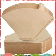 Unbleached Coffee Cone Filters 8-12 Cup,200 Count Natural Paper Disposable Filters