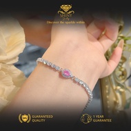 Bracelet AkesosrisWanita Adjustable Gemstone Bracelet Couple Bracelet - Shiny Jewelry B13