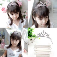 🇲🇾Fast Shipping | ✨ Headband Crown Princess 🌸 Tiara Rhinestone Budak Perempuan MB3
