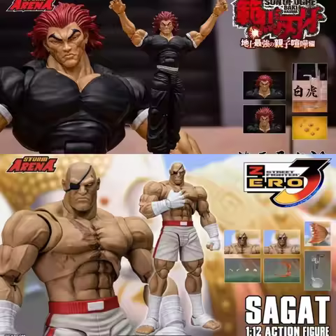 In Stock Original Storm Toys ST ARENA3 1/12 ARENA Sagat Vanma Yujiro in Stock Anime Collection Figur