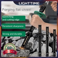 6/8/10/12 Inch CR-V Flat Stone Chisel Robust Flat Shovel With Hand Guard Construction   Engraving Cu