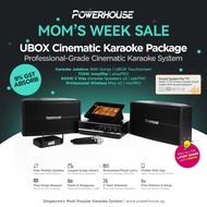 [SG] Powerhouse Cinematic Home Karaoke System + Powerhouse Touchscreen Jukebox KTV System / Karaoke Box - Karaoke Set
