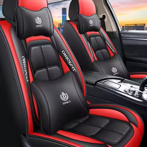 Universal On Sale Breathable Full Leather Car Seat Cushion For or Mazda CX5 CX30 Volvo V40 Renault M