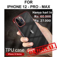 BestDealShop TPU PLATING case iPhone 12 - iPhone 12 Pro - iPhone 12 Pro Max casing silikon cover ult