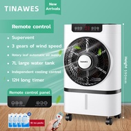 TIMAWES Air Cooler with Remote Control  Air Conditioning Fan Air Cooling Fan Air Cooler Aircond Energy Saving Humidification Mobile Small Air Conditioning (Intelligent+Remote Control)