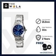 (2 Years Warranty) Casio Women Watch LTP-1241D Series (LTP-1241D-1A/ LTP-1241D-3A) Stainless Steel W