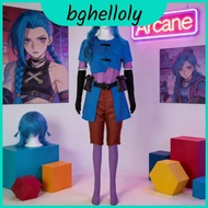 Arcane Jinx Cosplay Costume for Women - Polyester Fabric with Street Style