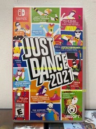 《今日快閃價》（中古二手）Switch NS遊戲 Justdance 2021 舞動全開2021 舞力全開2021 Just Dance 2021 美版中英文版