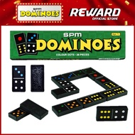 SPM Dominoes Color Dot (28 pieces) SPM160 | Dominoes Games, Family Indoor Games | SPM Games