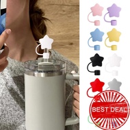 Silicone Star Straw Cover Dust Proof Straw Plug V9b0