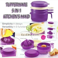 TUPPERWARE Kitchens Maid * Grater * Zester * Juicer * Egg Separator * 200 ml measuring cup with cover