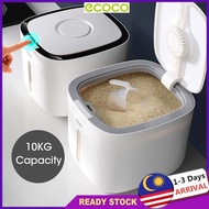 High Quality❁ECOCO 5KG/10KG Nano Bucket Rice Storage Container Box /Insect Moisture Proof Sealed / Bekas Beras 米桶 米盒子 收纳