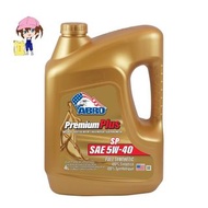 美國鷹牌 ABRO 超護系列 PREMIUM PLUS 全合成機油 5W-40 4L