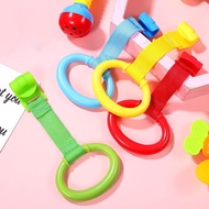 1/4PCS Pull Ring For Playpen Baby Crib Hooks General Use Hooks Baby Toys Pendants Bed Rings Hooks Hanging Ring Help Baby Stand