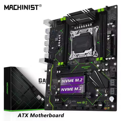 MACHINIST E5 MR9A V1.0 X99 Motherboard Support LGA 2011-3 Xeon E5 V3 V4 CPU Processor DDR4 RAM Memor