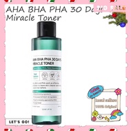 SG Stock SOME BY MY AHA,BHA,PHA 30 Days Miracle Toner 150ml Face Serum Acne Treatment Scar Blackhead