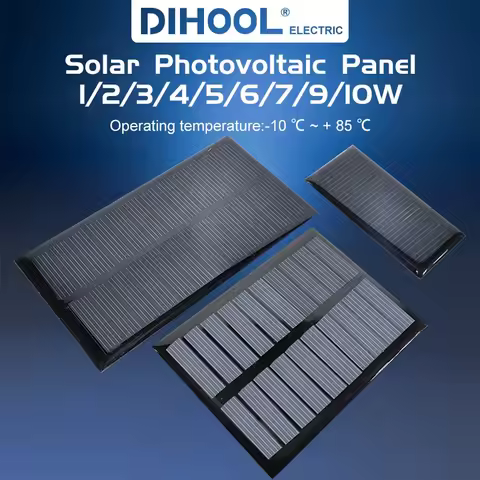 China photovoltaic solar panels 3v 6V 5v 1a 5w 10w outdoor mini solar panel 12v 18v small solar pane