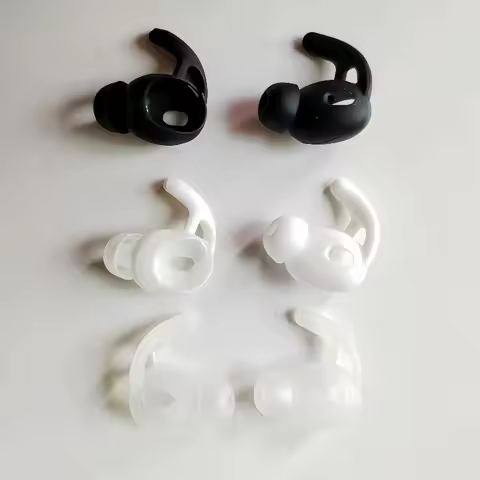 for AirPods 3 Wireless Ear Buds Replacemnt Ear Caps, Silicone Eartips Anti-Slip Ear Plugs for Apple 