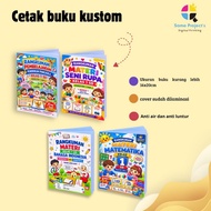 Same Project's - Print Custom Books Size 16x20cm Waterproof Laminated Cover