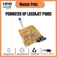 Formter Printer hp LaserJet P1005 second hand mainboard removed from printer ready