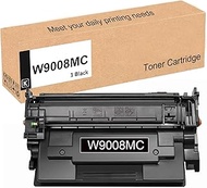 W9008 W9008MC Remanufactured Black Toner Cartridge Replacement for HP MFP E52645 E50145 Printers (1 