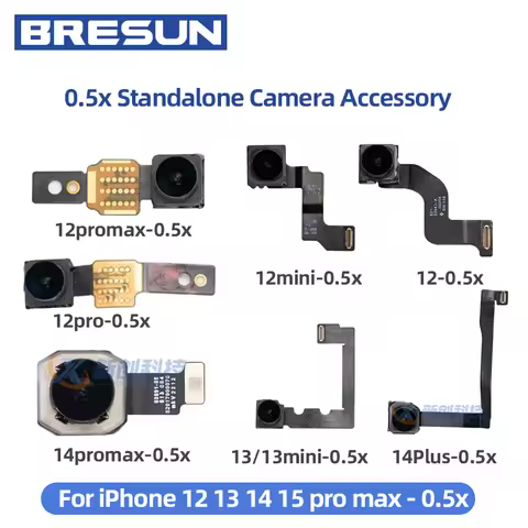 0.5x Independent Rear Camera for iPhone 11 12 13 14 ProMax Separate Camera Repair 15 0.5x Camera par