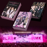 KPOP BLACKPINK&amp;Coachella Photocards Latest Concert Album Poster HD Lomo Card Collection JENNIE ROSE LISA JISOO