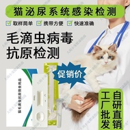 Cat Drip Insect Antigenic Quick Test Card Cat Cat Drip Insect Test Paper Cat Urinary System Infectio