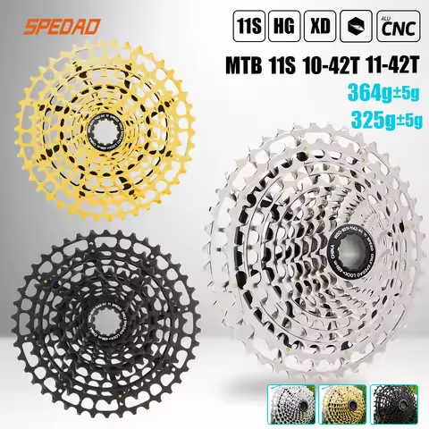 SPEDAO 10-42T 11-12 11Speed Bicycle Cassette 11v MTB Bike Freeewheel 11S Mountain Sprocket XD HG Cas
