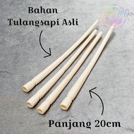 pipa rokok once cangklong tulang sapi panjang 20 cm