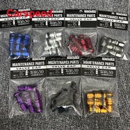 4pcs/set RAYS Tire Valve Caps Aluminum valve Metal Wheel Tire Valve Stem Cap Air Cover Universal