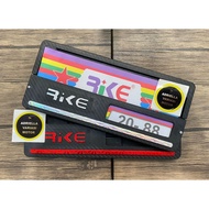 1 PAIR OF MOTORCYCLE NUMBER PLATE HOLDER / RIKE CARBON MOTORCYCLE NUMBER PLATE / RIKE UNIVERSAL MOTO