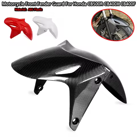 CB400X CB500R Motorcycle Parts Front Fender Wheel Hugger Mudguard Fairing CB 400X Fit For Honda CB40