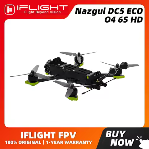iFlight Nazgul DC5 ECO 6S O4 Pro HD Drone BNF with BLITZ ATF435 E55S Stack / O3 Air Unit V1.1 Digita
