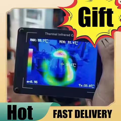 3.5 Inch Thermal Infrared Camera 32x24 Pixel Thermal Imaging Camera -40-450℃ Measurement Infrared Im