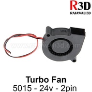 Up Dc Turbo Cooling Fan 5015 24V 2Pin Brushless Blower