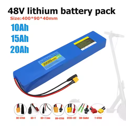 48V 15000mAh 20Ah 13S4P 18650 lithium battery pack with BMS suitable for Kugoo M4/M4 Pro/Max Speed t